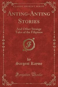 Couverture_Anting-Anting Stories