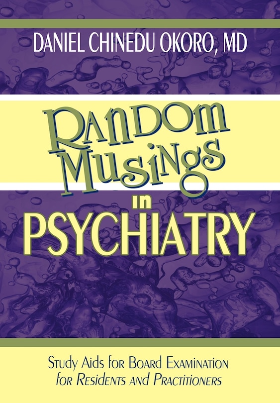 Couverture_Random Musings in Psychiatry