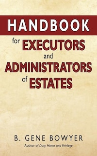 Couverture_Handbook for Administrators and Executors of Estates