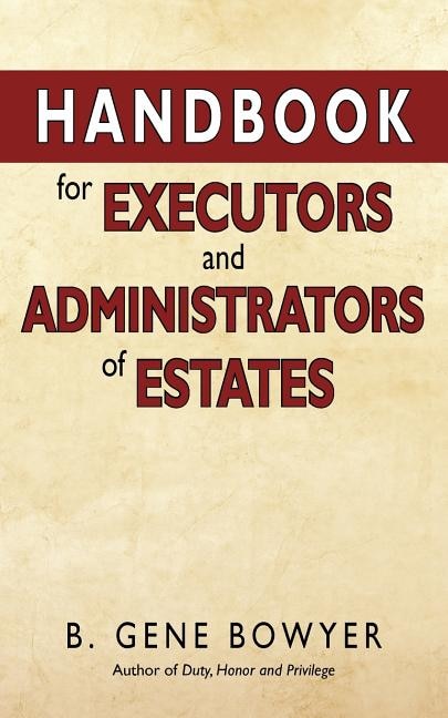 Couverture_Handbook for Administrators and Executors of Estates
