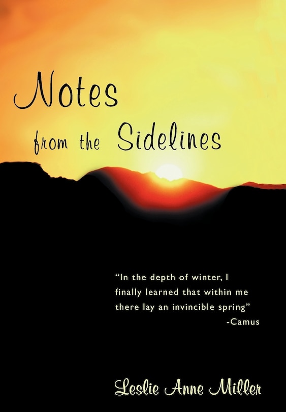 Front cover_Notes from the Sidelines