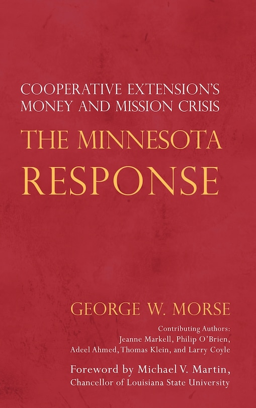 Front cover_The Minnesota Response