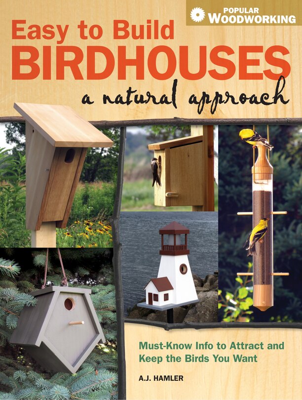 Front cover_Easy to Build Birdhouses - A Natural Approach