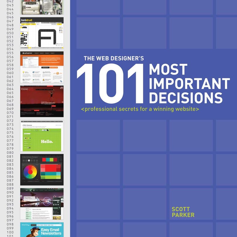 Couverture_The Web Designer's 101 Most Important Decisions