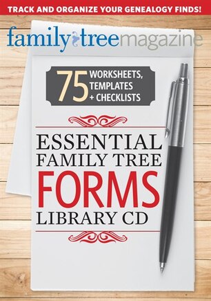 Essential Family Tree Forms Library, Volume 1