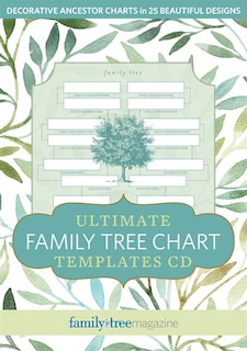 Ultimate Family Tree Chart Templates Cd
