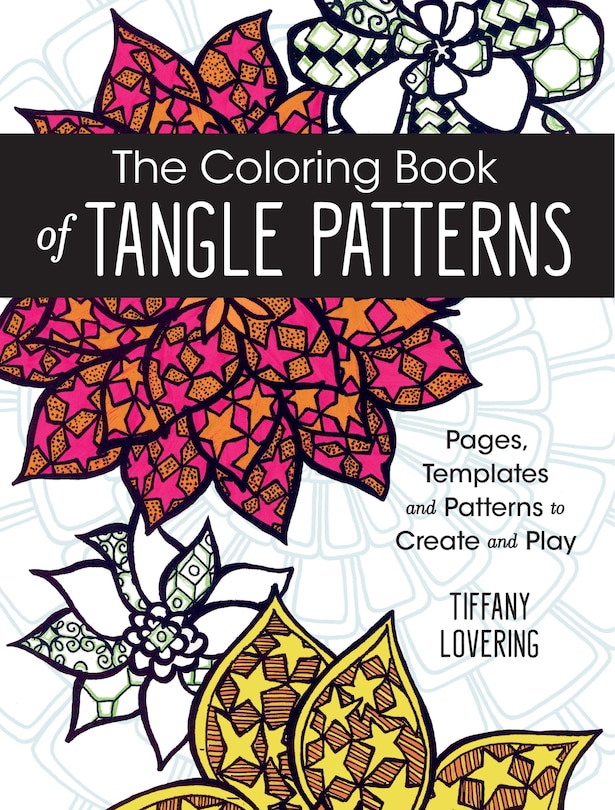 Front cover_The Coloring Book Of Tangle Patterns
