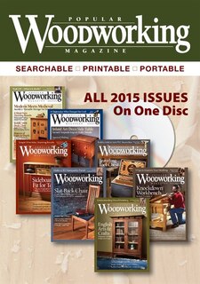 Front cover_Popular Woodworking Magazine 2015 Collection