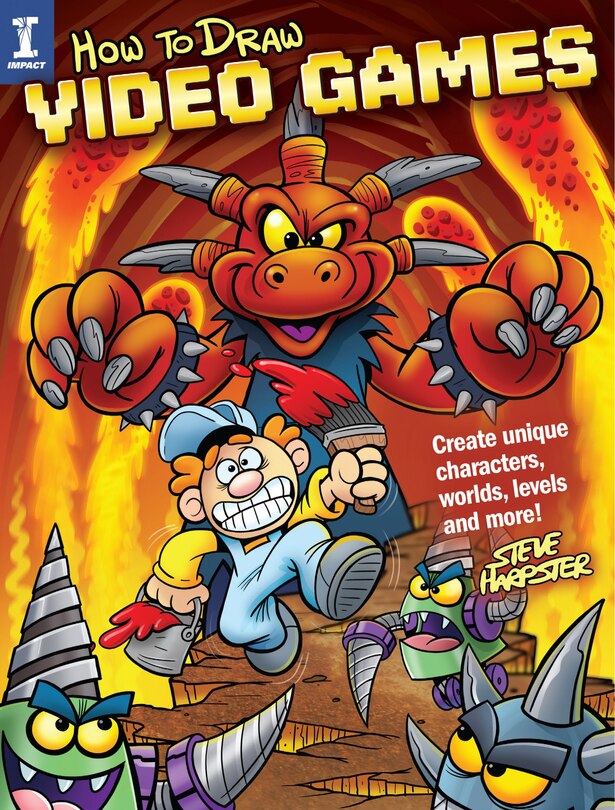Front cover_How To Draw Video Games