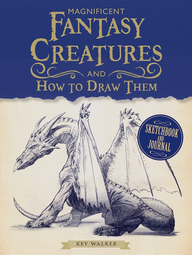 Couverture_Magnificent Fantasy Creatures and How to Draw Them