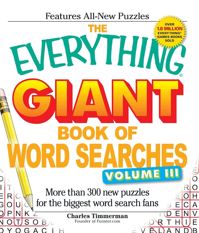 Front cover_The Everything Giant Book of Word Searches, Volume III