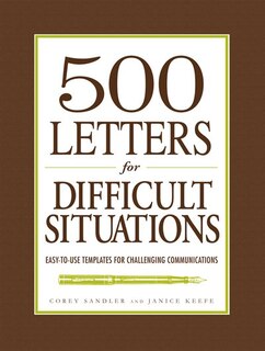 Couverture_500 Letters for Difficult Situations