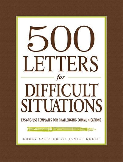 Couverture_500 Letters for Difficult Situations