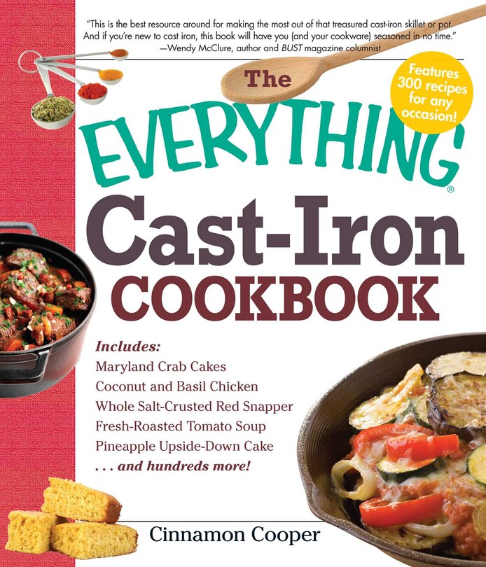 Front cover_The Everything Cast-Iron Cookbook