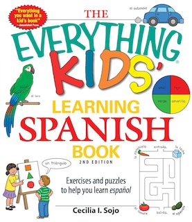 Front cover_The Everything Kids' Learning Spanish Book