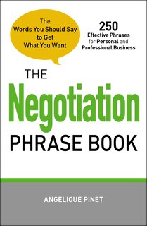 Front cover_The Negotiation Phrase Book