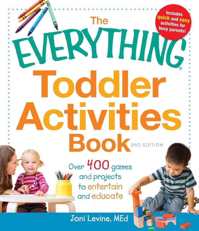 Front cover_The Everything Toddler Activities Book