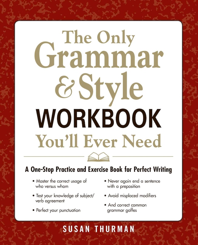 Couverture_The Only Grammar & Style Workbook You'll Ever Need