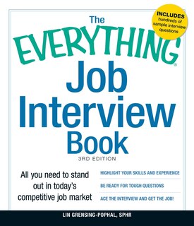 Front cover_The Everything Job Interview Book