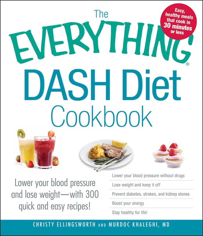 Front cover_The Everything DASH Diet Cookbook