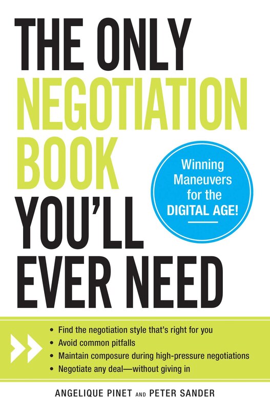 Front cover_The Only Negotiation Book You'll Ever Need