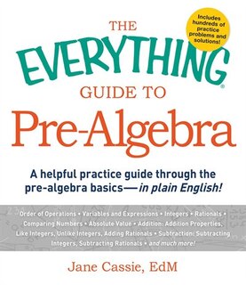 Front cover_The Everything Guide To Pre-algebra