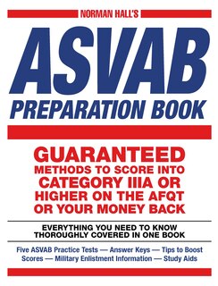 Couverture_Norman Hall's Asvab Preparation Book