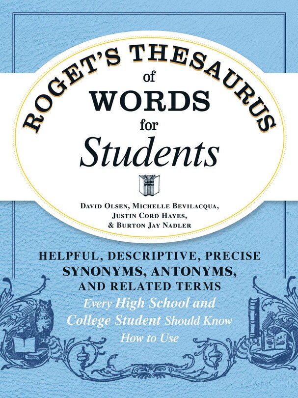 Front cover_Roget's Thesaurus of Words for Students