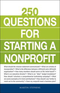Couverture_250 Questions for Starting a Nonprofit