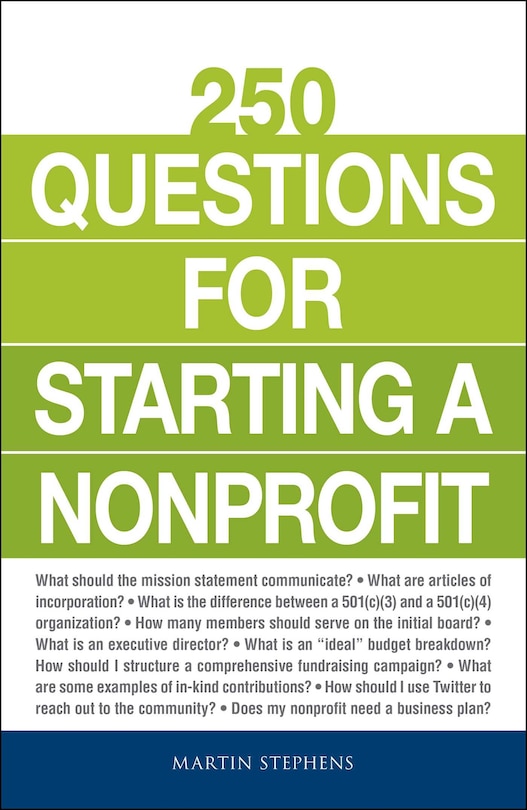 Couverture_250 Questions for Starting a Nonprofit
