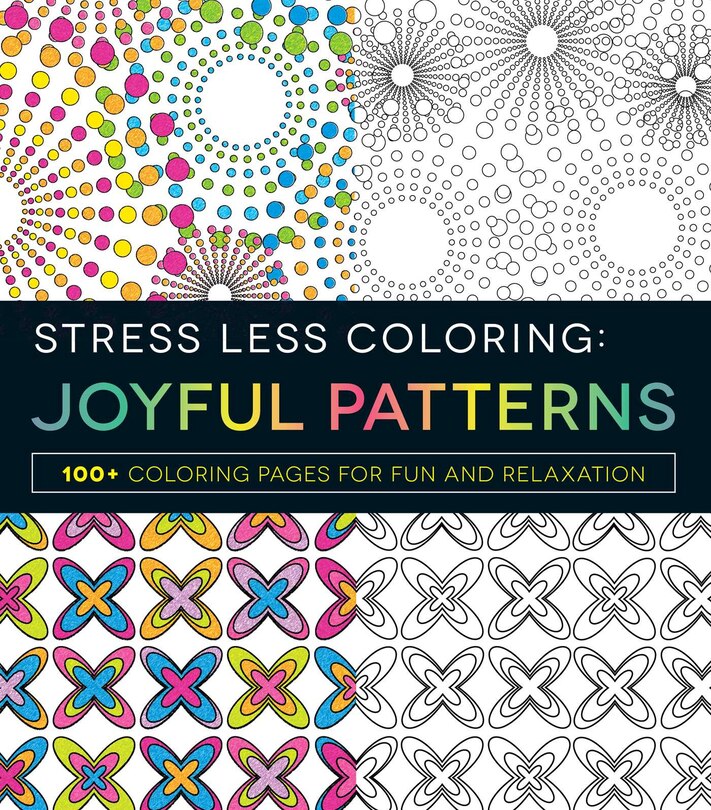 Couverture_Stress Less Coloring - Joyful Patterns