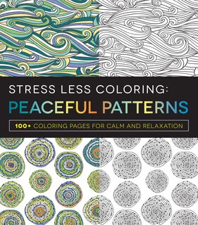 Front cover_Stress Less Coloring - Peaceful Patterns