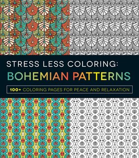 Front cover_Stress Less Coloring - Bohemian Patterns