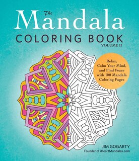 Front cover_The Mandala Coloring Book, Volume II