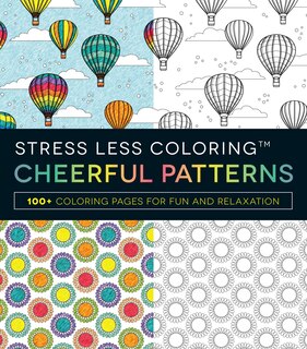 Couverture_Stress Less Coloring - Cheerful Patterns