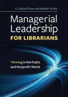 Front cover_Managerial Leadership for Librarians