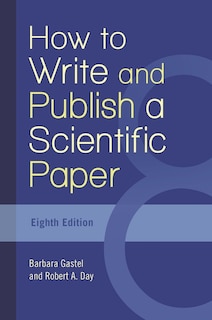 Couverture_How to Write and Publish a Scientific Paper