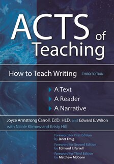 Front cover_Acts of Teaching