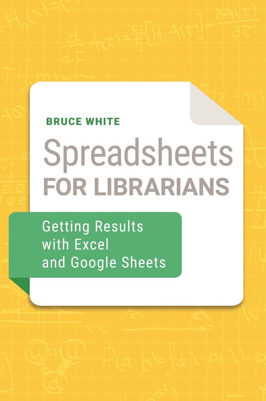 Front cover_Spreadsheets for Librarians