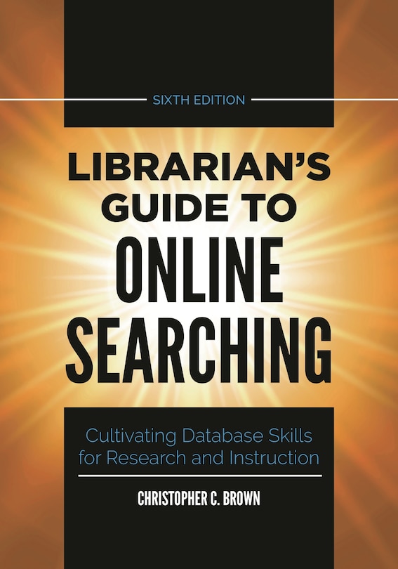 Couverture_Librarian's Guide to Online Searching