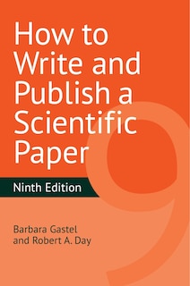 Couverture_How to Write and Publish a Scientific Paper