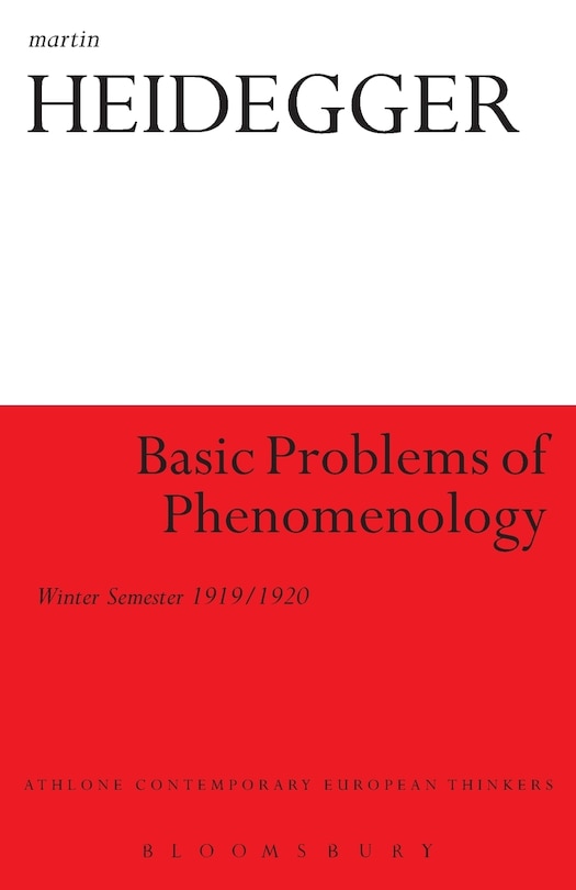 Front cover_Basic Problems of Phenomenology