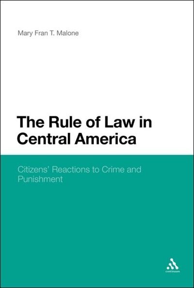 Front cover_The Rule of Law In Central America