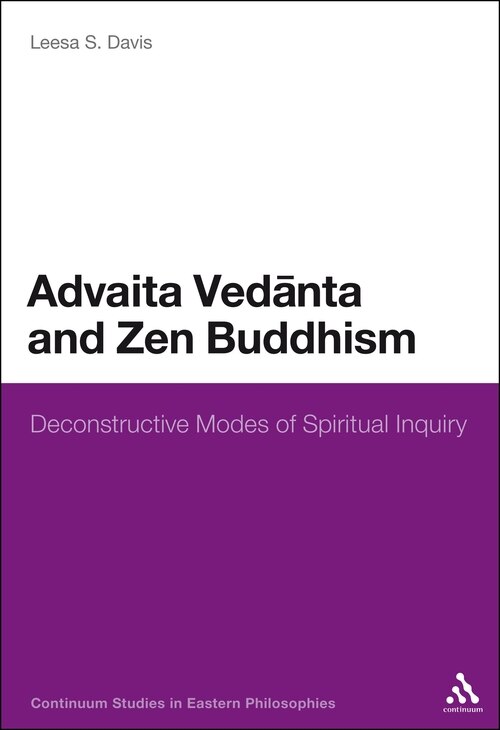 Front cover_Advaita Vedanta and Zen Buddhism