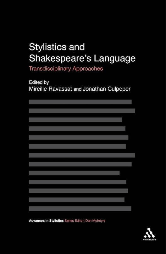 Couverture_Stylistics And Shakespeare's Language