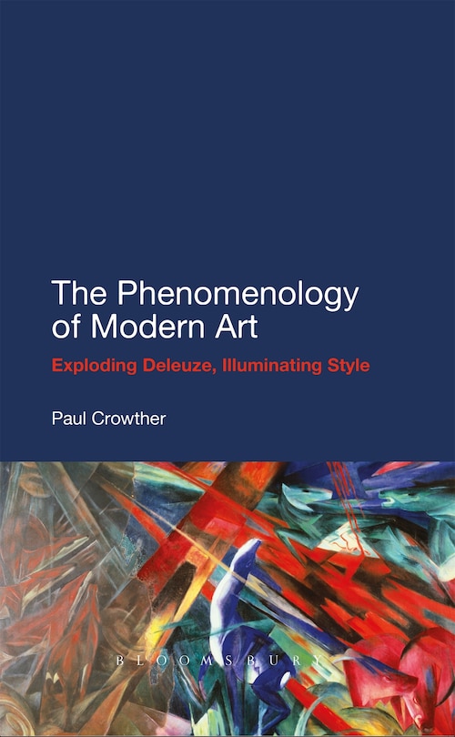 Couverture_The Phenomenology of Modern Art