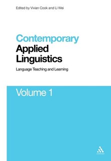 Couverture_Contemporary Applied Linguistics Volume 1