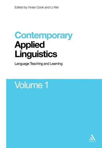 Couverture_Contemporary Applied Linguistics Volume 1