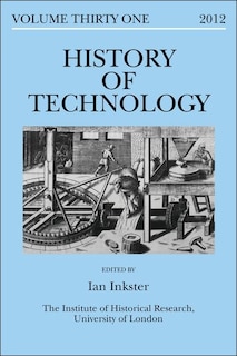 History Of Technology Volume 31