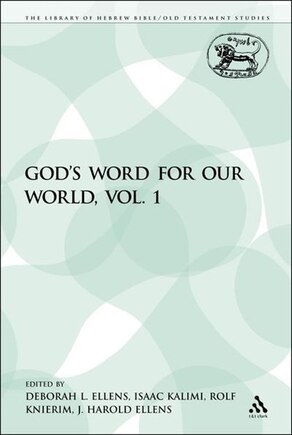 God's Word For Our World, Vol. 1